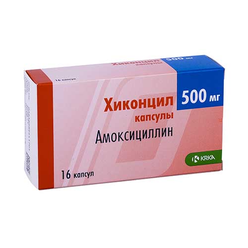 Хиконцил капс. 500мг №16