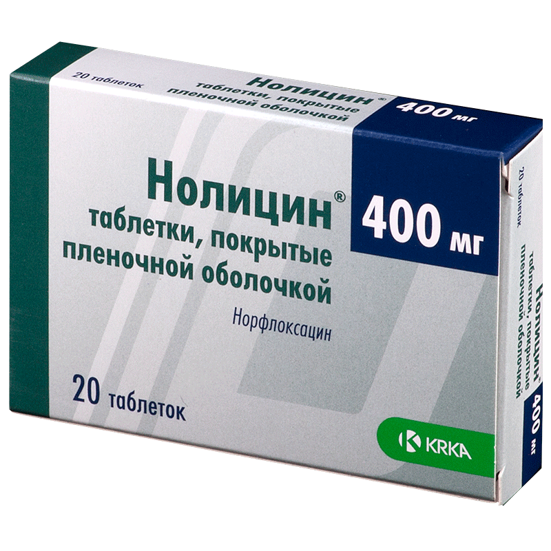 Нолицин таб. 400мг №20