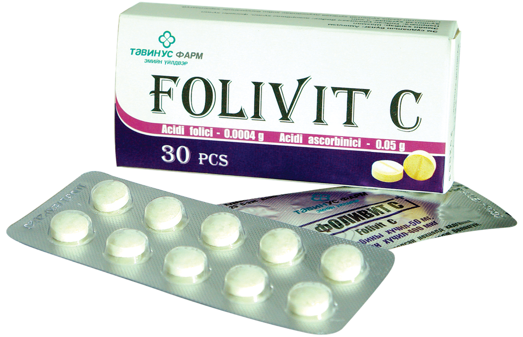 Фоливит С 400г №30
