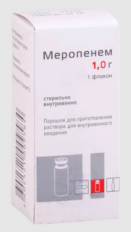 Меропенем 1000 мг№1/ Синтез/