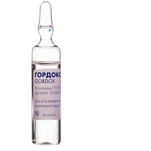 Гордокс амп. 10мл №1