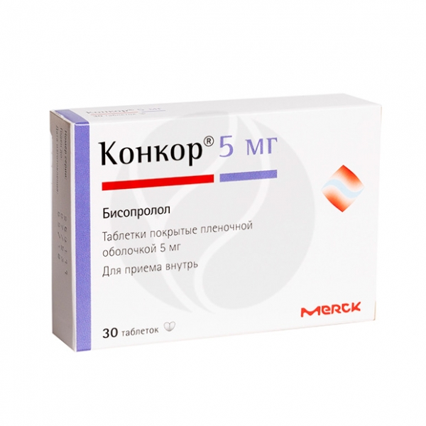 Конкор 5мг №30 шахмал