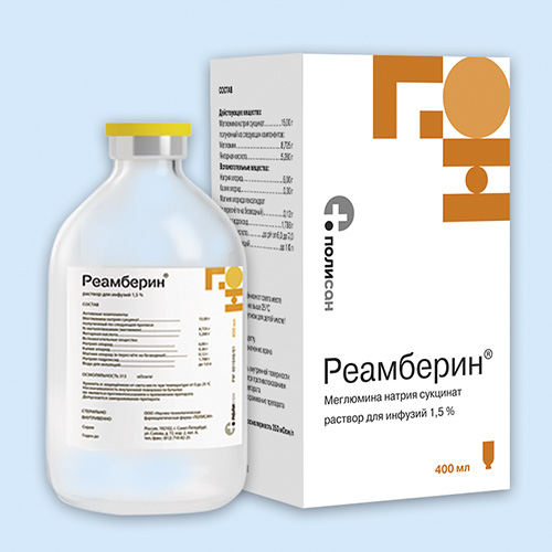 Реамбирин фл. 1.5% 400мл
