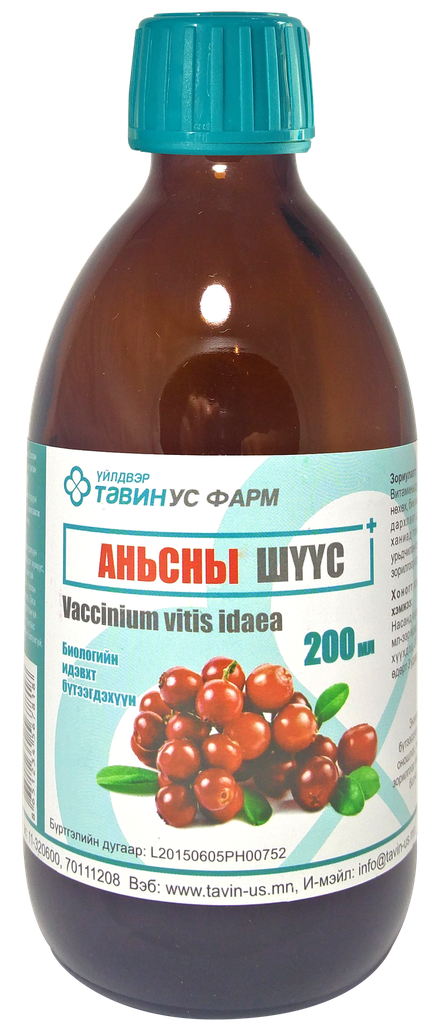 Аньсны шүүс фл. 200мл