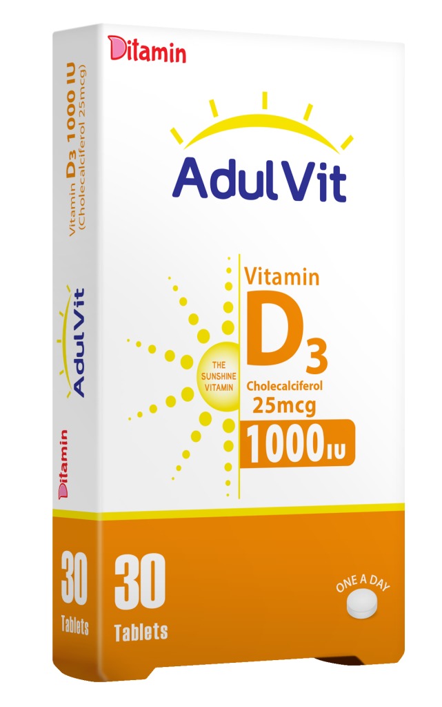 AdulVit-D3 1000iu №30