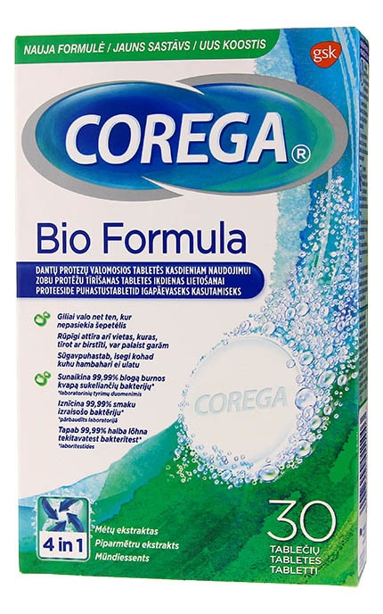 Corega tablet Био формула 30ш