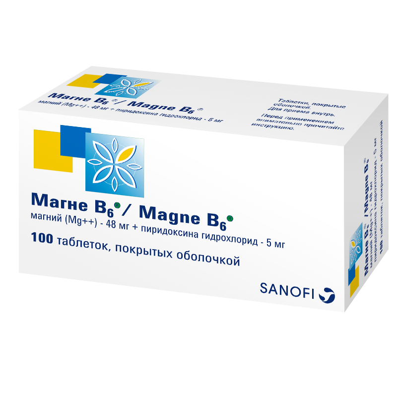 Магне В6 SANOFI №100