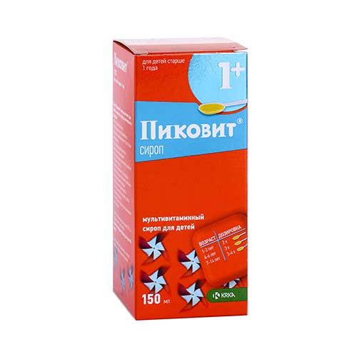 Пиковит сироп 150мл 1 наснааc дээш