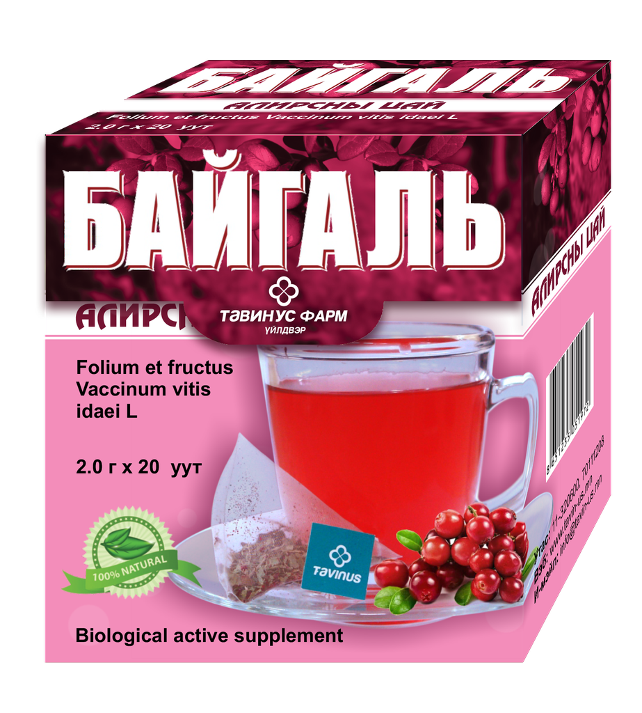 Байгаль алирсны цай №20 (Тавин Ус Фарм)