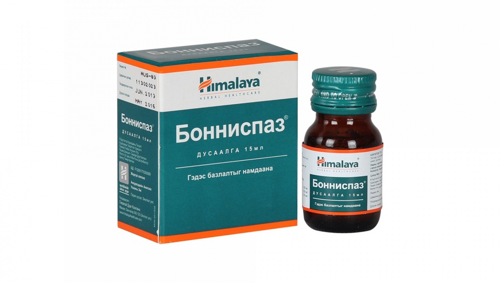 Бонниспаз дусаалга 15мл (HIMALAYA)