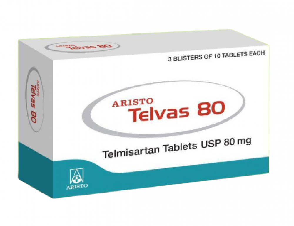 Телвас 80мг №30 (ARISTO)