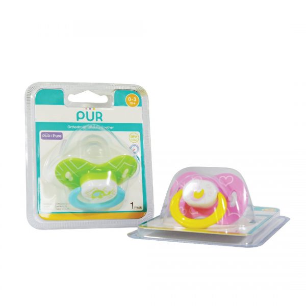 14015 ortho soother 0 months+0 сартай хүүхдийн тайвшруулагч соск (PUR)