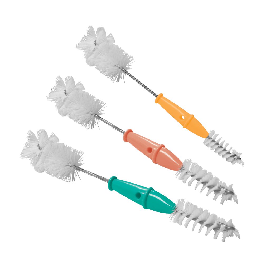 6104  Brush For Teat &amp; Gripper Bottle (PUR)