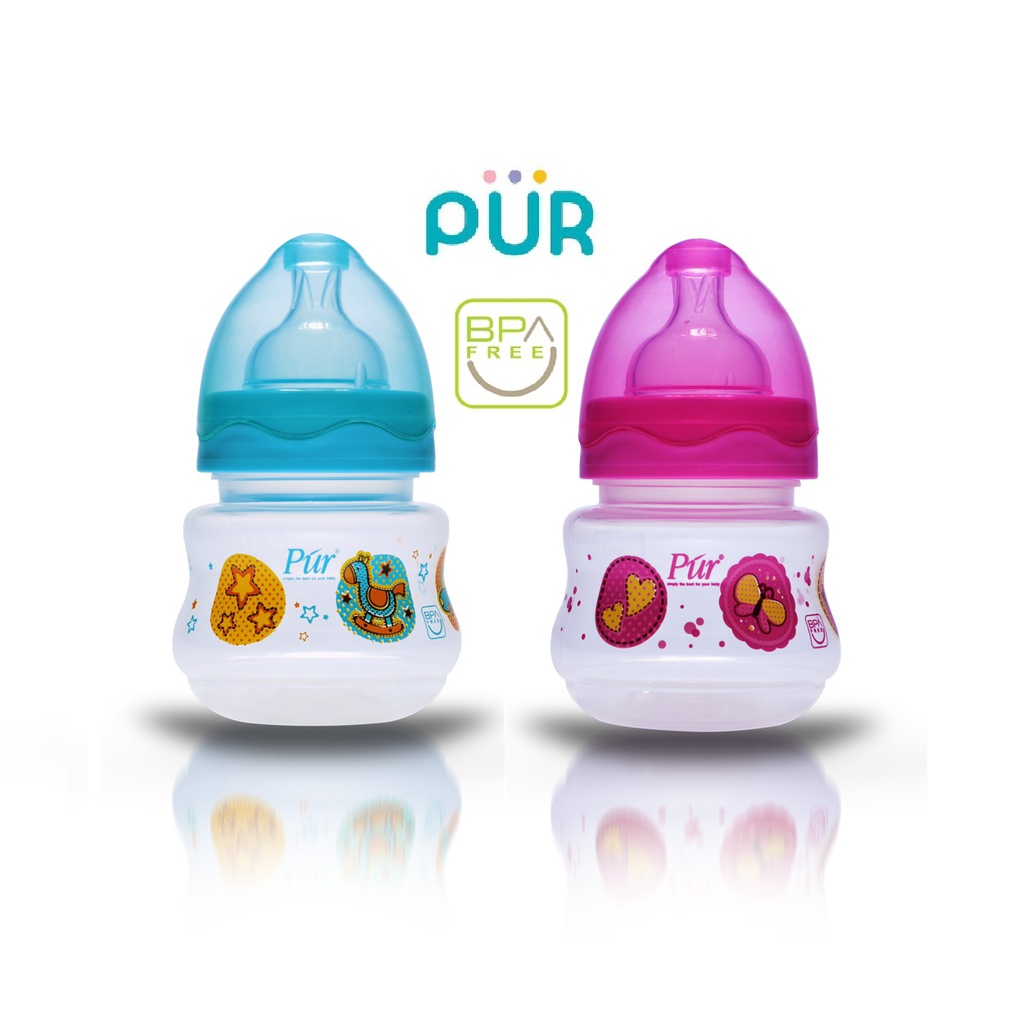 9021 BPA free 5 oz. Wide neck bottle (PUR)
