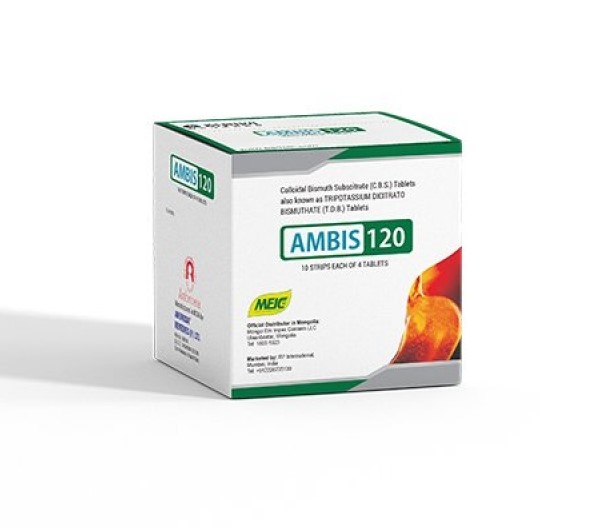Амбис 120 мг №40 (RP Pharma )