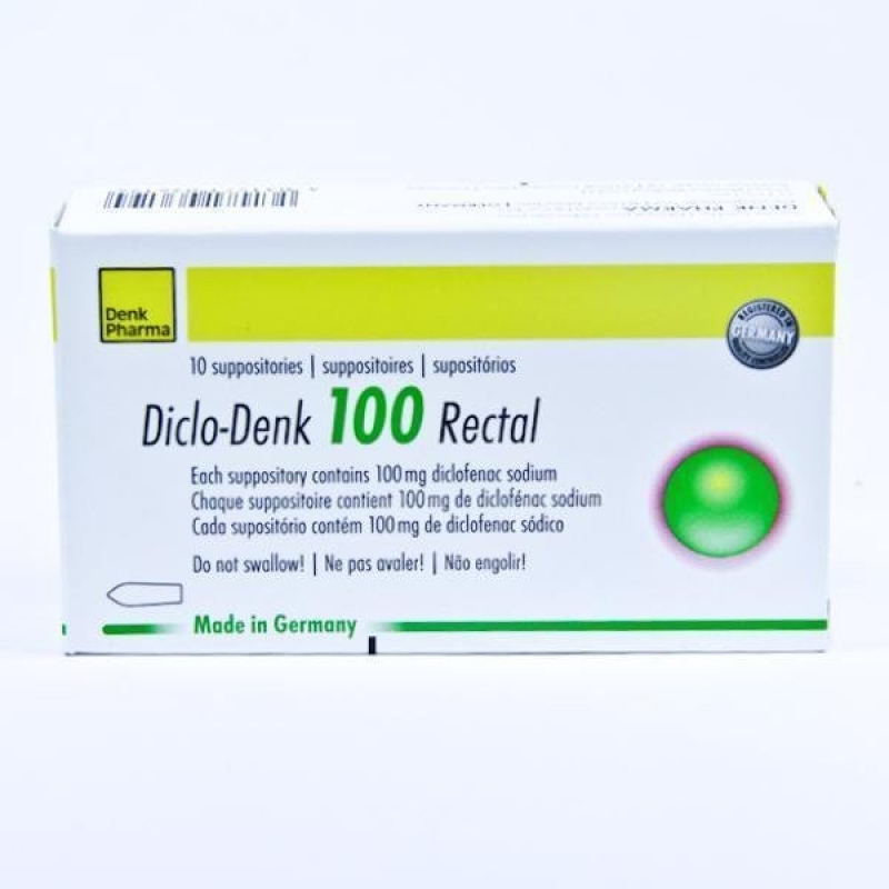 Дикло-денк лаа 100мг №10 (DENK)